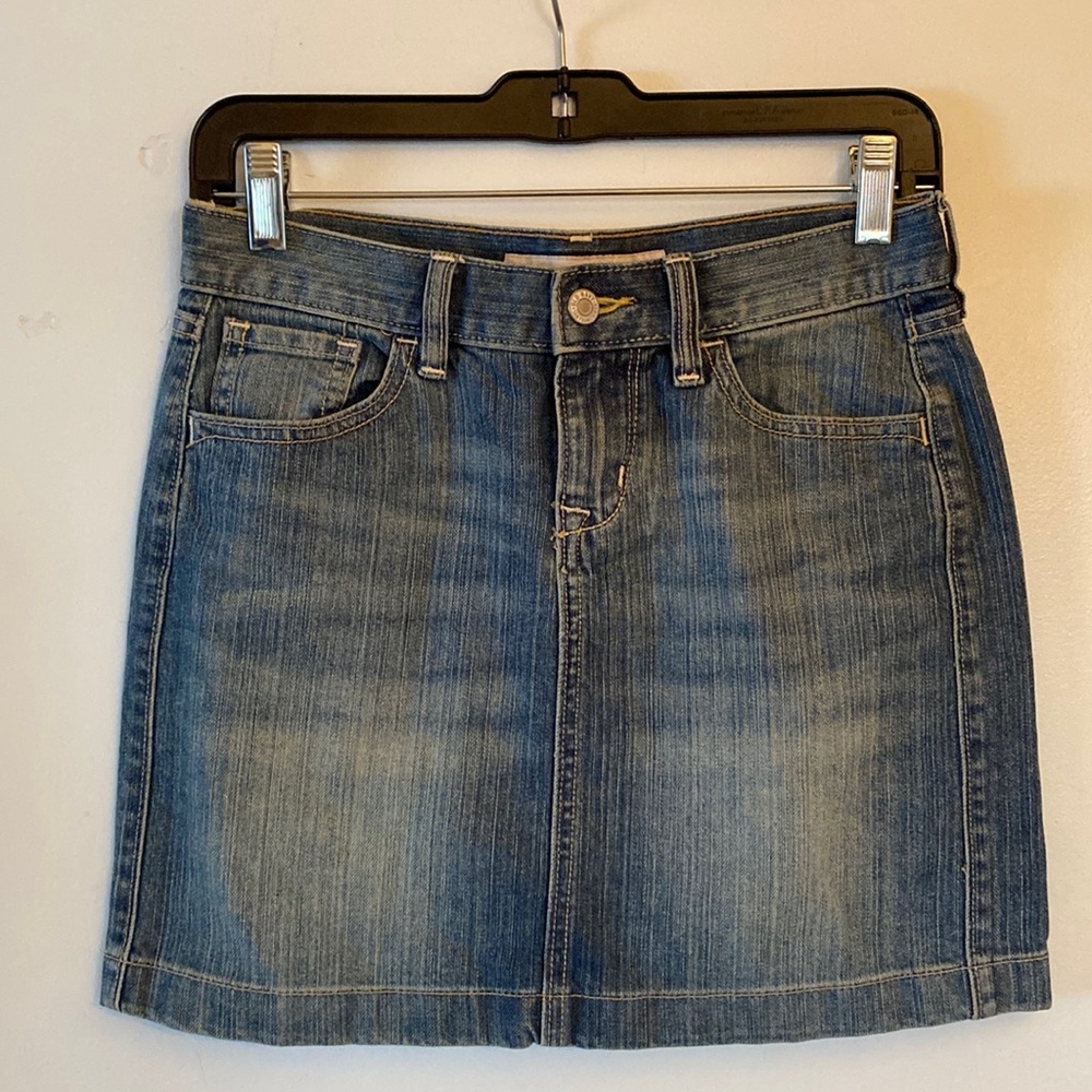 Jean Mini Skirt